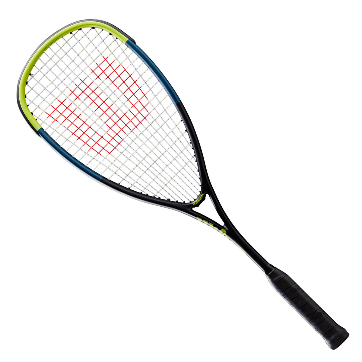 The Wilson Hyper Hammer Lite Squash Racket available for sale at GSM Sports.