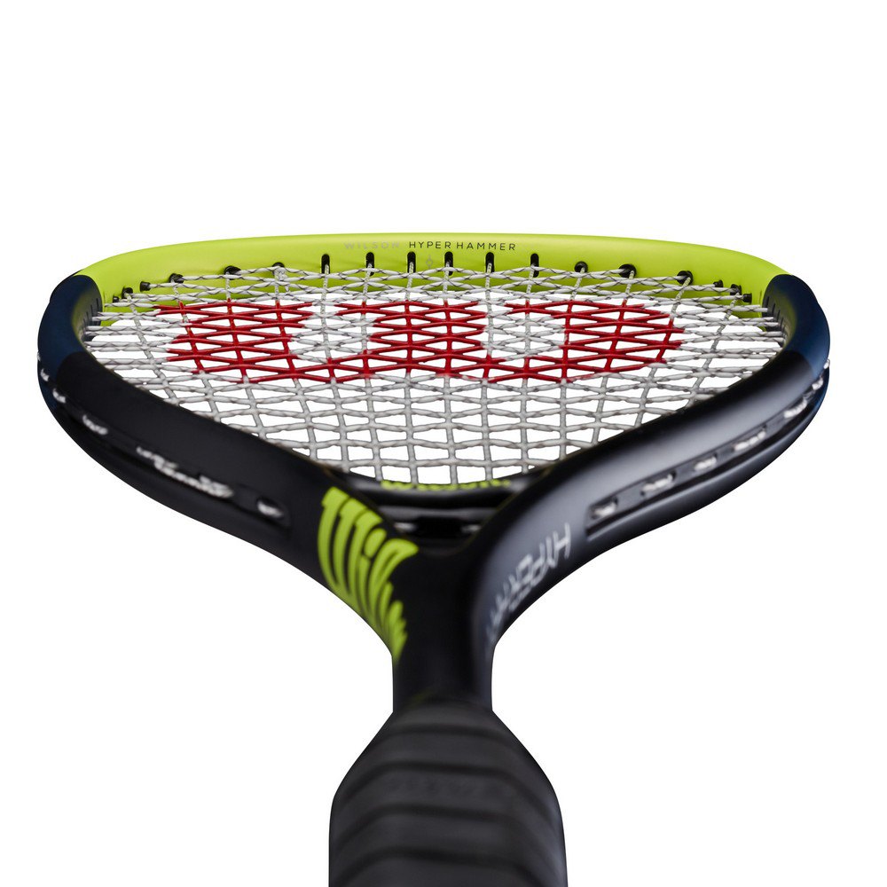 The Wilson Hyper Hammer Lite Squash Racket available for sale at GSM Sports.  