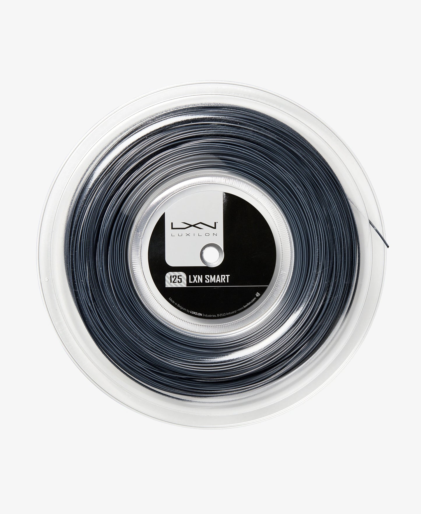 The 200 metre reel of Luxilon Smart 125 Tennis String available for sale at GSM Sports.     