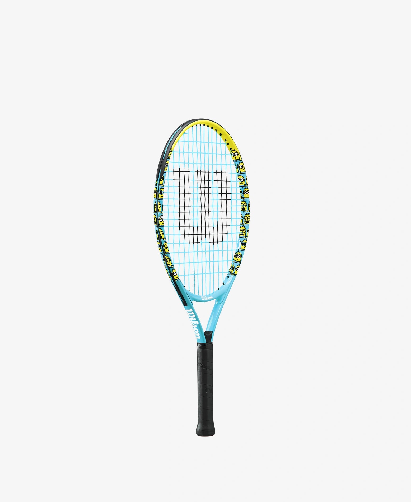The Wilson Minions 2.0 Junior 23 Tennis Racket available for sale at GSM Sports.  