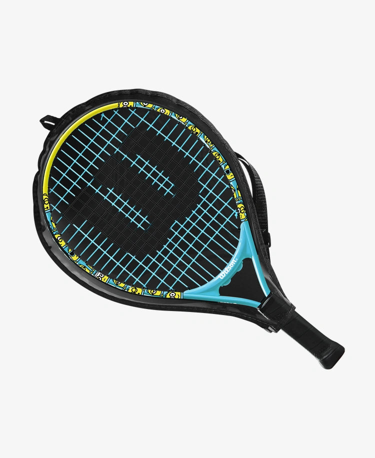 Shop the Wilson Minions 2.0 Junior 17 Tennis Racket available for sale at GSM Sports.