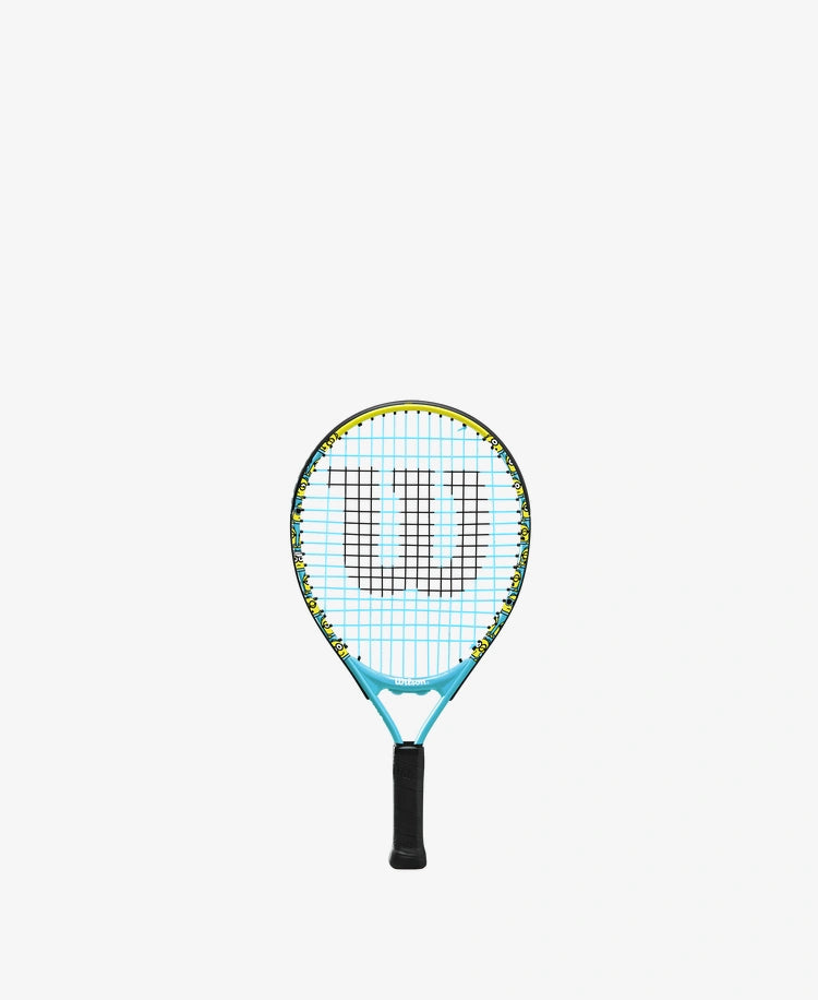 Shop the Wilson Minions 2.0 Junior 17 Tennis Racket available for sale at GSM Sports.