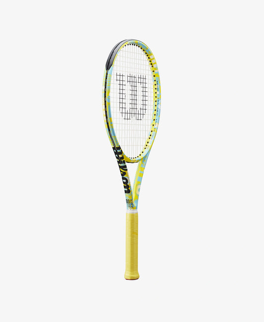 The Wilson Minions Clash 100 V2 Tennis Racket available for sale at GSM Sports.