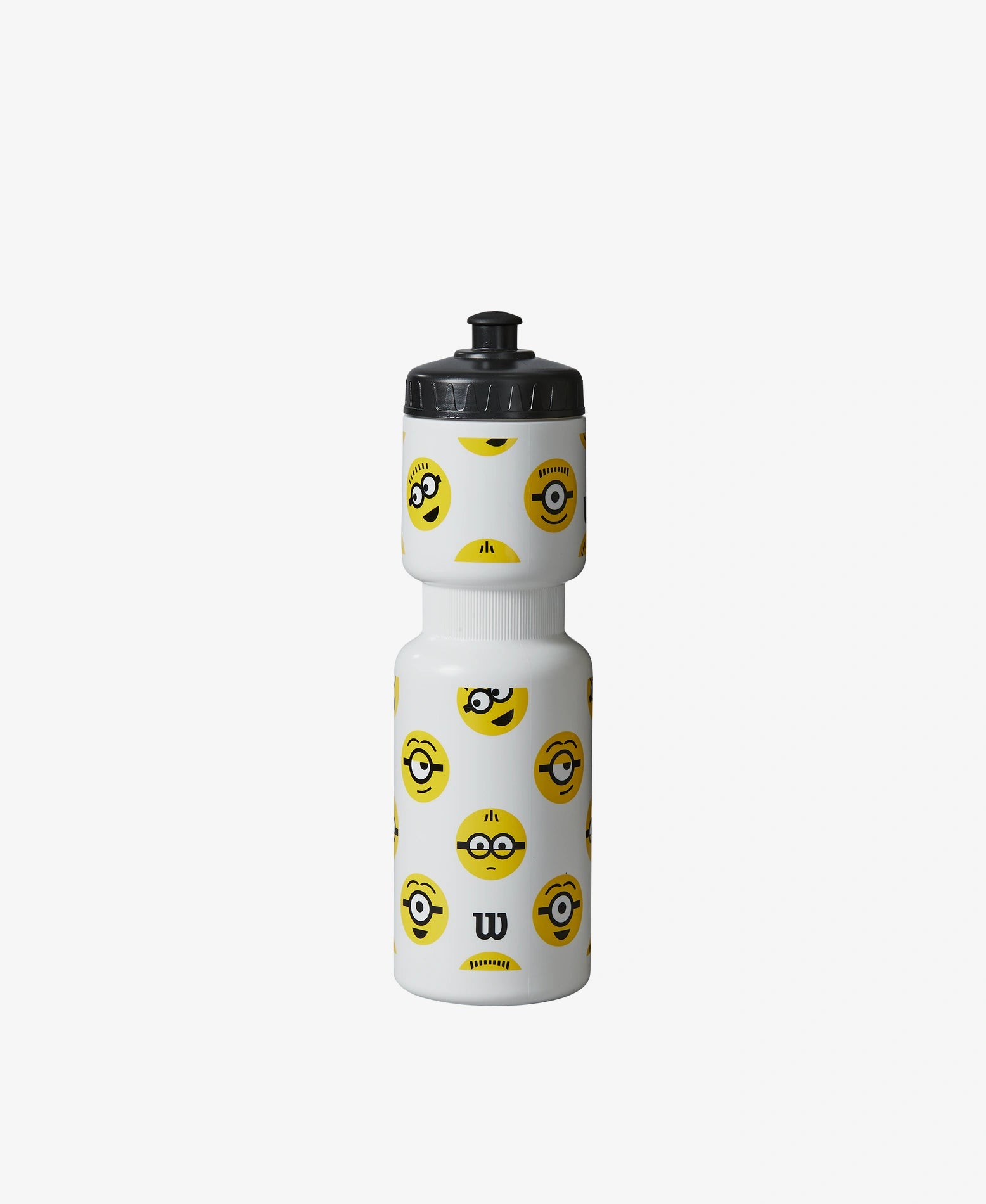 The Wilson Minions Water Bottle in white available for sale at GSM Sports.