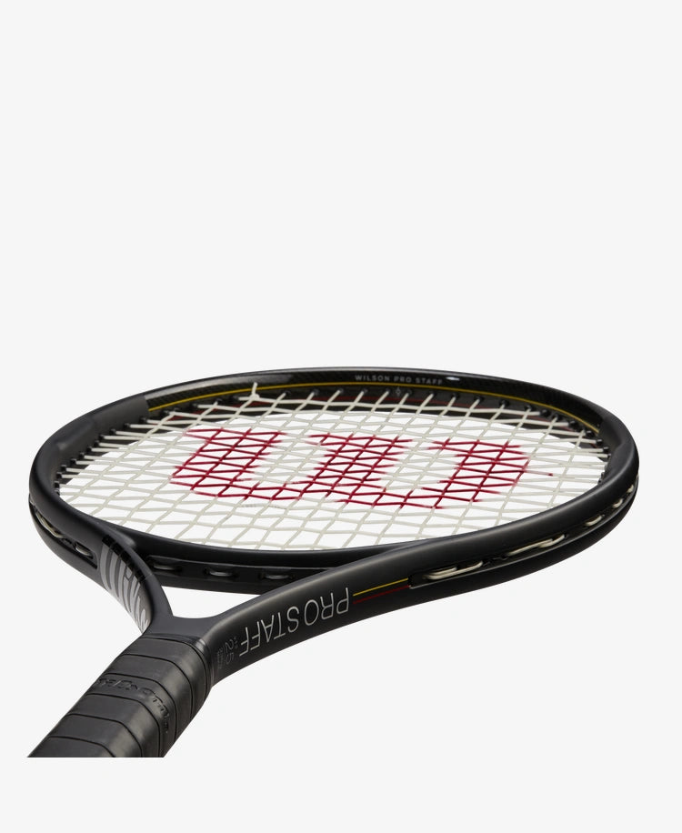 The Wilson Pro Staff 25 V13 Tennis Racket available for sale at GSM Sports.