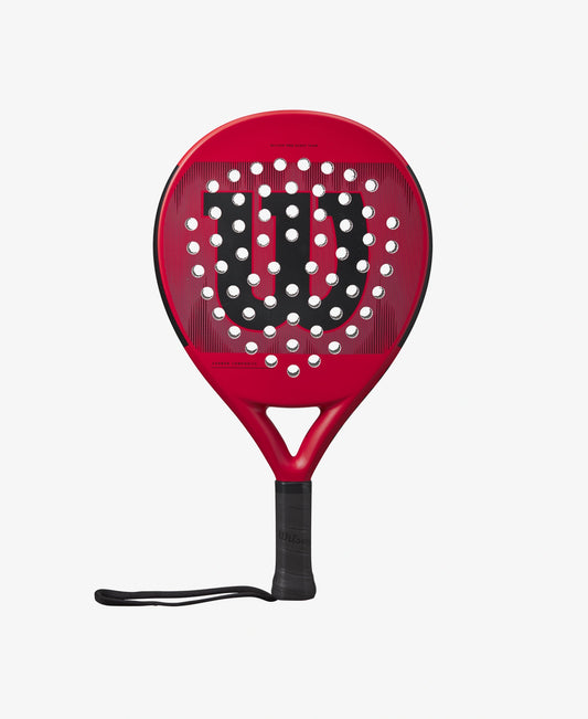 The Wilson Pro Staff Team Padel Racket available for sale at GSM Sports.     