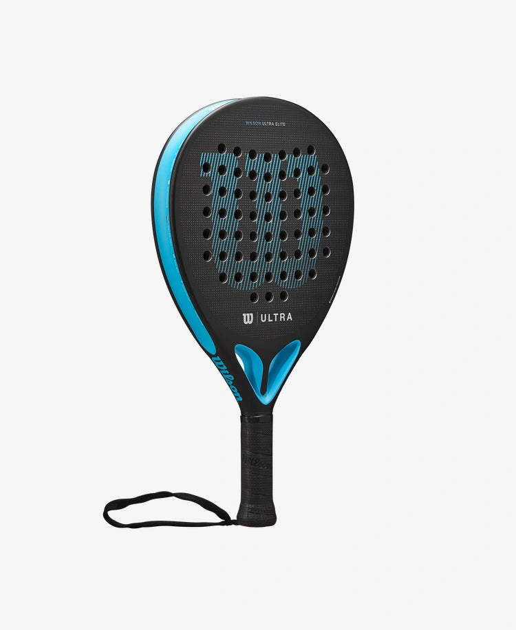 The Wilson Elite V2 Padel Racket available for sale at GSM Sports.