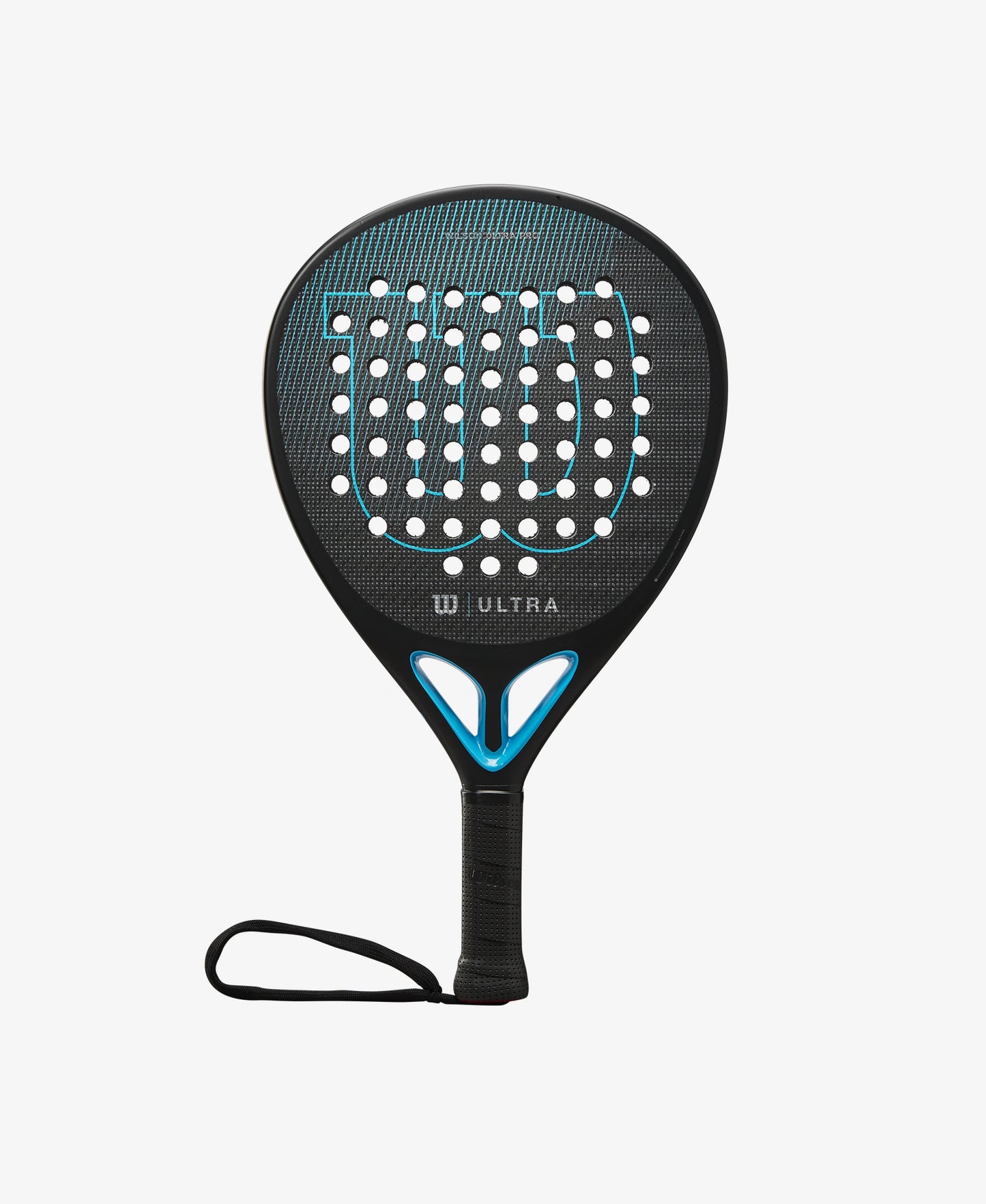 The Wilson Ultra Pro V2 Padel Racket available for sale at GSM Sports.    