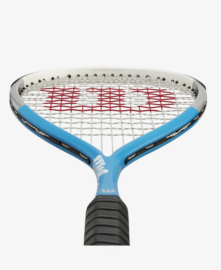 The Wilson Ultra UL Squash Racket available for sale at GSM Sports.