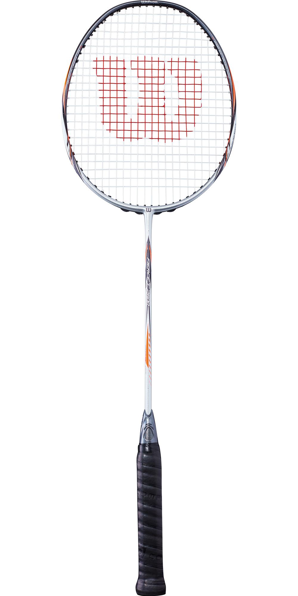 The Wilson Fierce C2600 Badminton Racket which is available for sale at GSM Sports.  