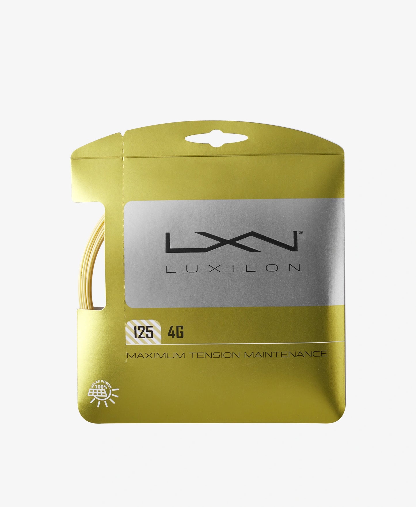 The Luxilon 4G 125 Tennis String-Set available for sale at GSM Sports. 