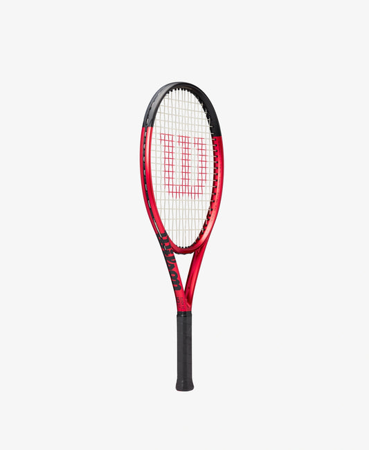 The Wilson Clash 25 V2 Junior Tennis Racket available for sale at GSM Sports.      