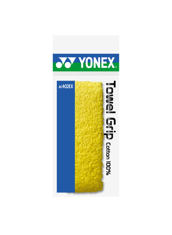 Yonex Towel Grip Badminton Grip in Yellow for sale at GSM Sports