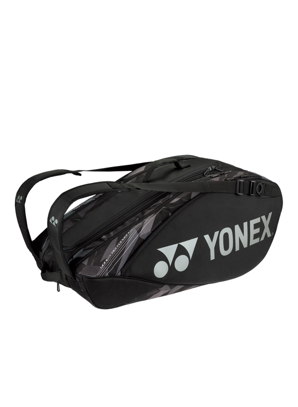 Yonex Pro Racket Tennis Bag in Black which holds 9 Rackets for sale at GSM Sports