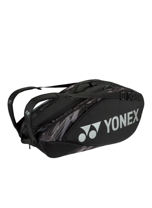 Yonex Pro Racket Tennis Bag in Black which holds 9 Rackets for sale at GSM Sports