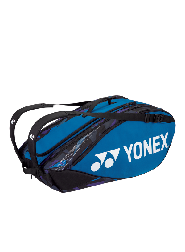 Yonex Pro Racket Tennis Bag in Blue which holds 9 Rackets for sale at GSM Sports