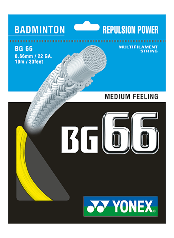 Yonex BG66 Badminton String Set for sale at GSM Sports
