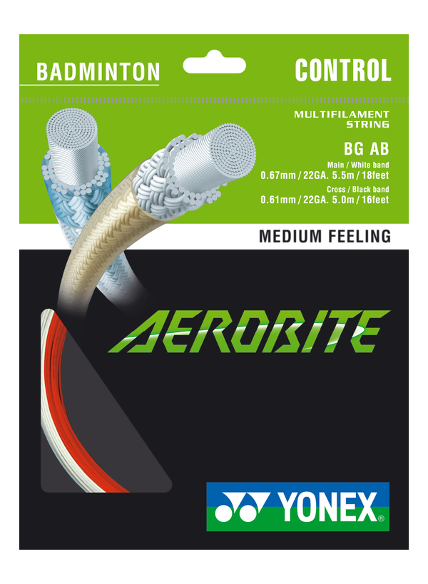 A set of Yonex Aerobite Badminton String for sale at GSM Sports