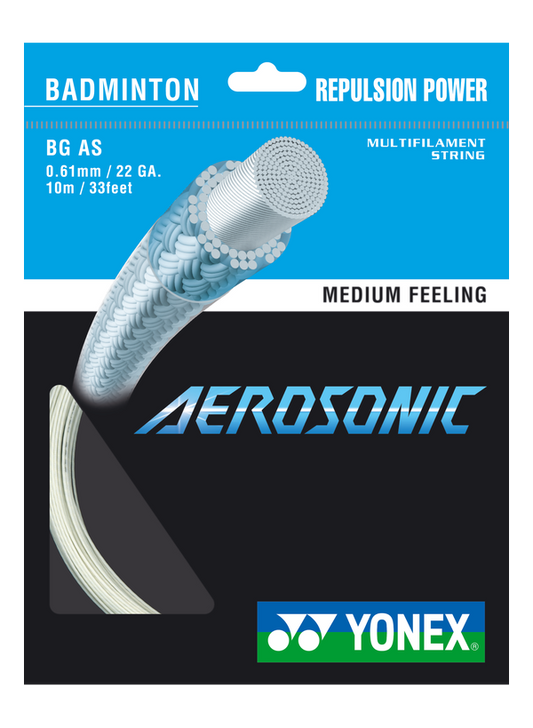 A set of Yonex Aerosonic Badminton String for sale at GSM Sports