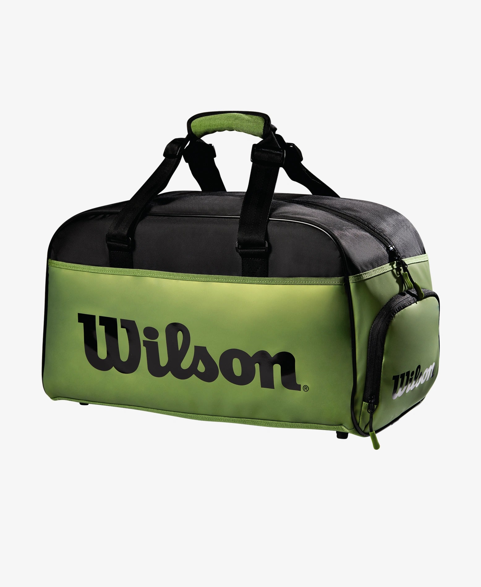 The Wilson Blade V8 Super Tour Small Duffle Bag available for sale at GSM Sports. 