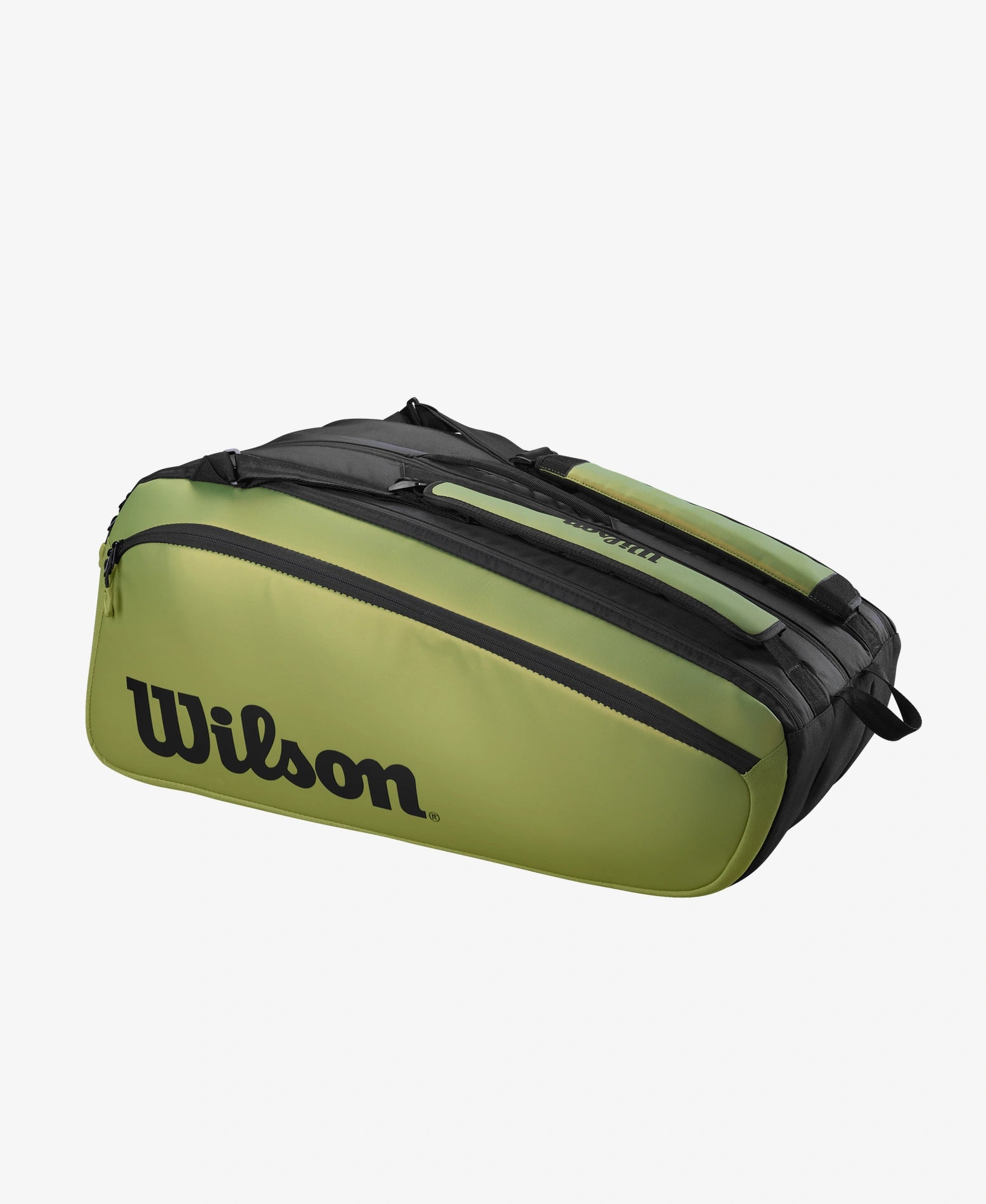 The Wilson Blade V8 Super Tour 15 Pack Racket Bag available for sale at GSM Sports.    