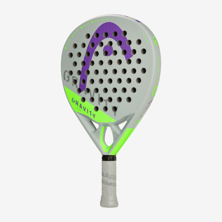 The Head Gravity Elite 2022 Padel Racket which is available for sale at GSM Sports.