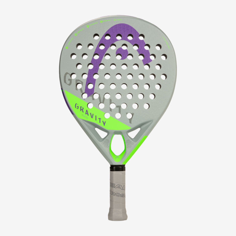 The Head Gravity Elite 2022 Padel Racket which is available for sale at GSM Sports.