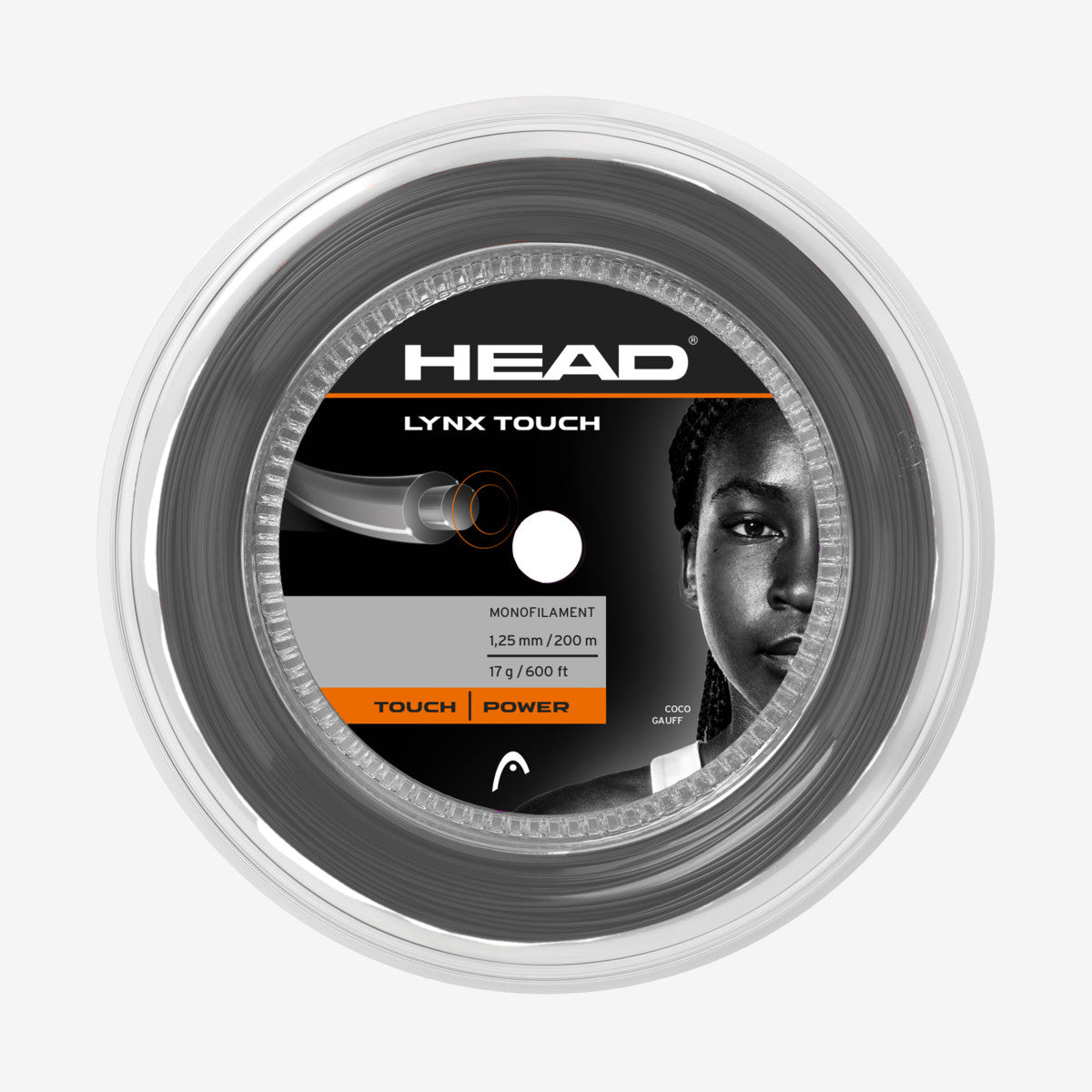 A 200 Metre Reel of Head Lynch Touch Tennis String for sale at GSM Sports