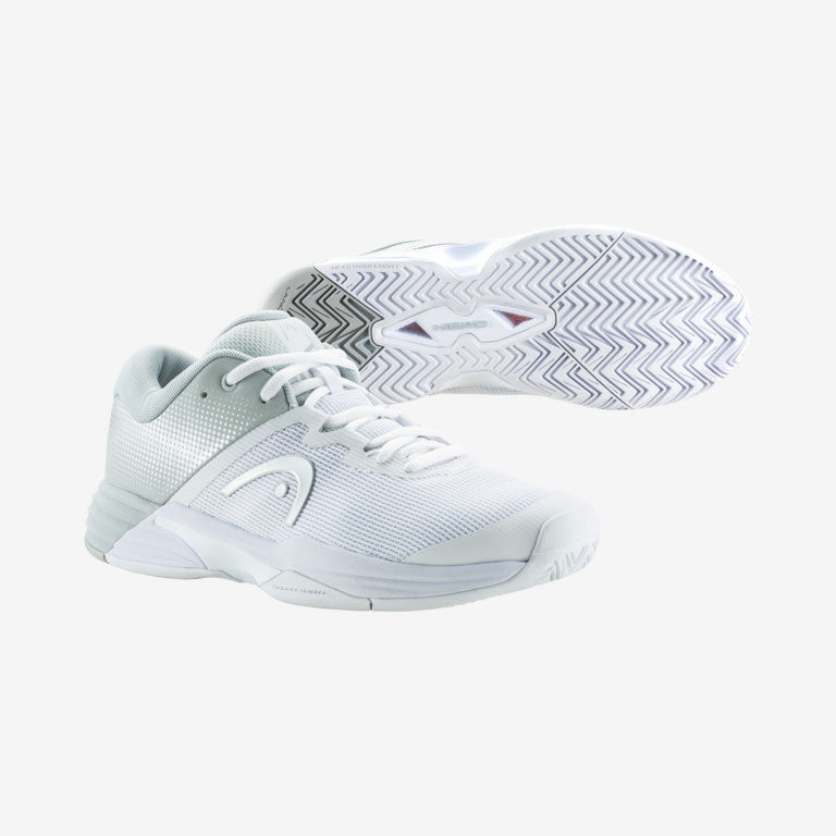 Head Revolt Evo 2.0 Women's Tennis Shoes- White/Grey