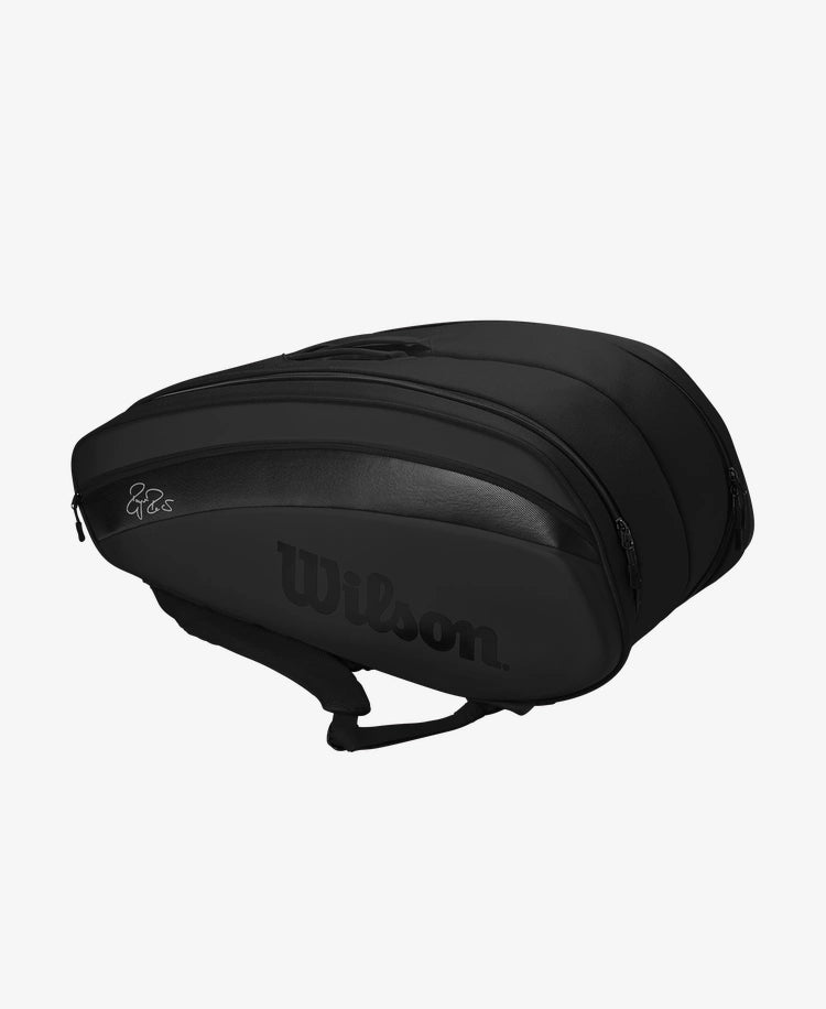 Wilson federer dna outlet 12 pack black bag