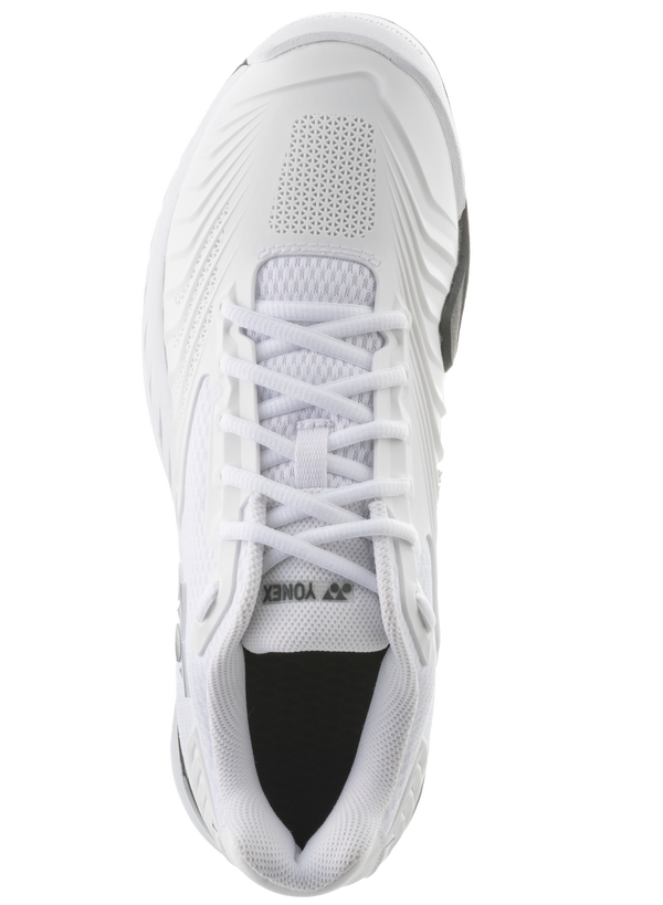 The Yonex Power Cushion Eclipsion 4 Mens Tennis Shoes in white which are available for sale at GSM Sports.