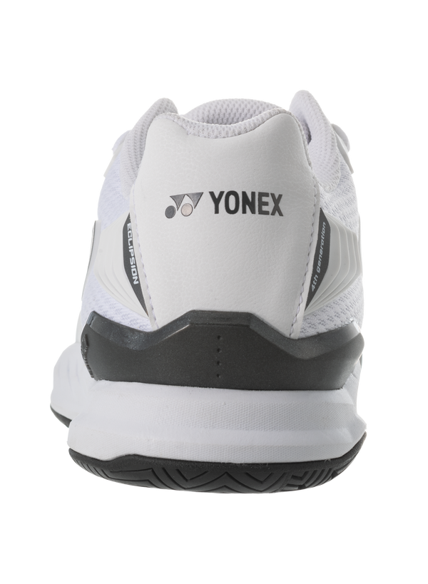 The Yonex Power Cushion Eclipsion 4 Mens Tennis Shoes in white which are available for sale at GSM Sports.