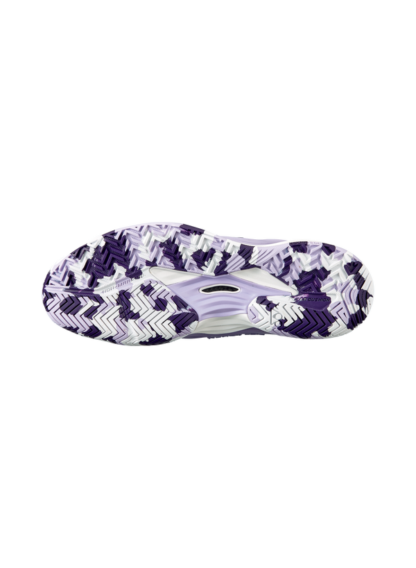 The Yonex Power Cushion FushionRev 5 Womens Tennis Shoes in mist purple colour which are available for sale at GSM Sports.