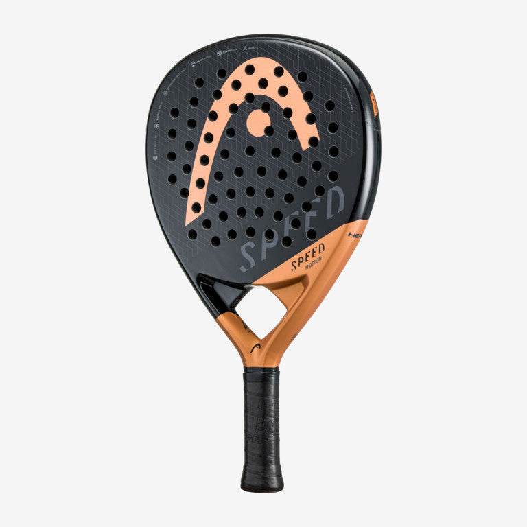 The Head Speed Motion 2023 Padel Racket which is available for sale at GSM Sports.  