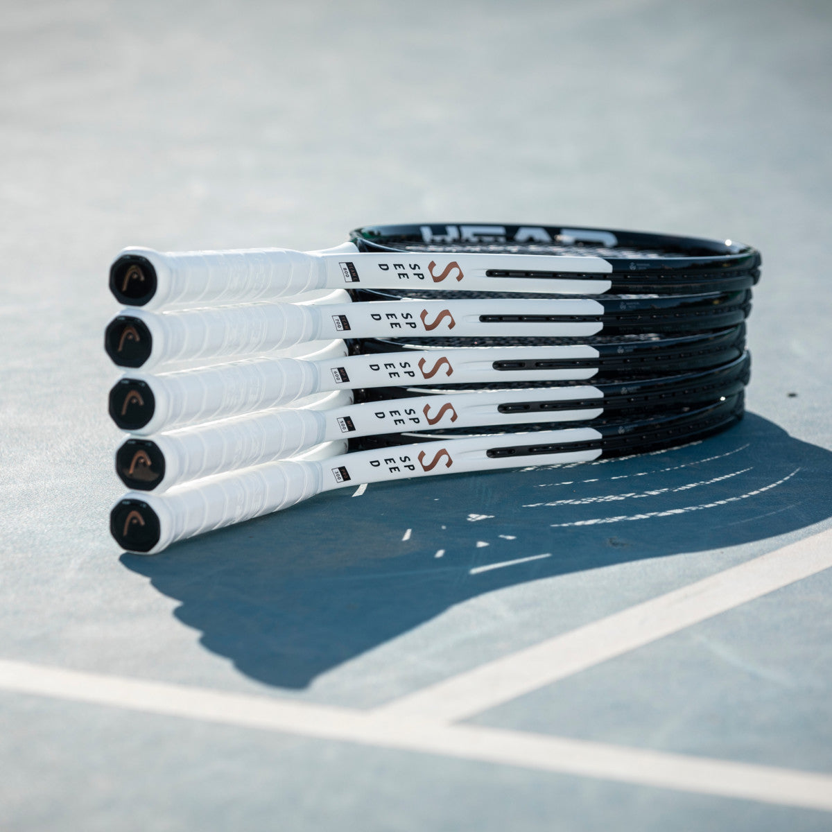 5 Head Speed Pro Tennis Rackets for sale at GSM Sports 