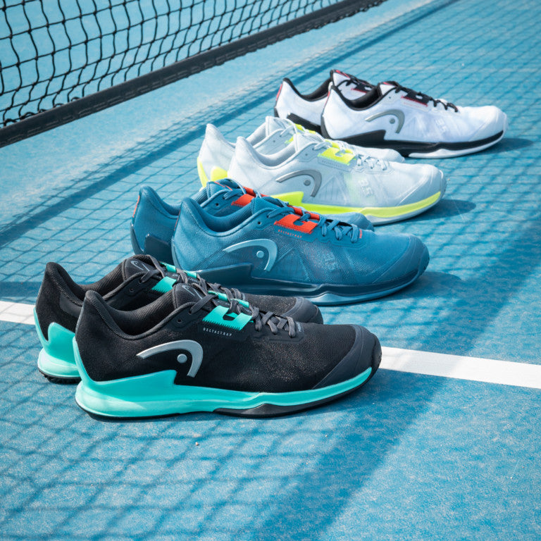 The collection of colours of the Head Sprint Pro 3.5 Mens Tennis Shoes which are available for sale at GSM Sports