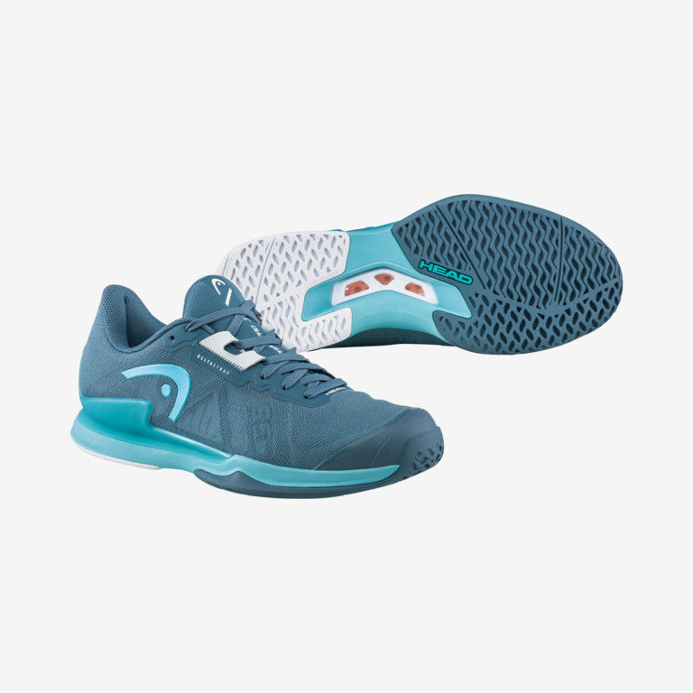 The Head Sprint Pro 3.5 Women's Tennis Shoes in blue available at GSM Sports