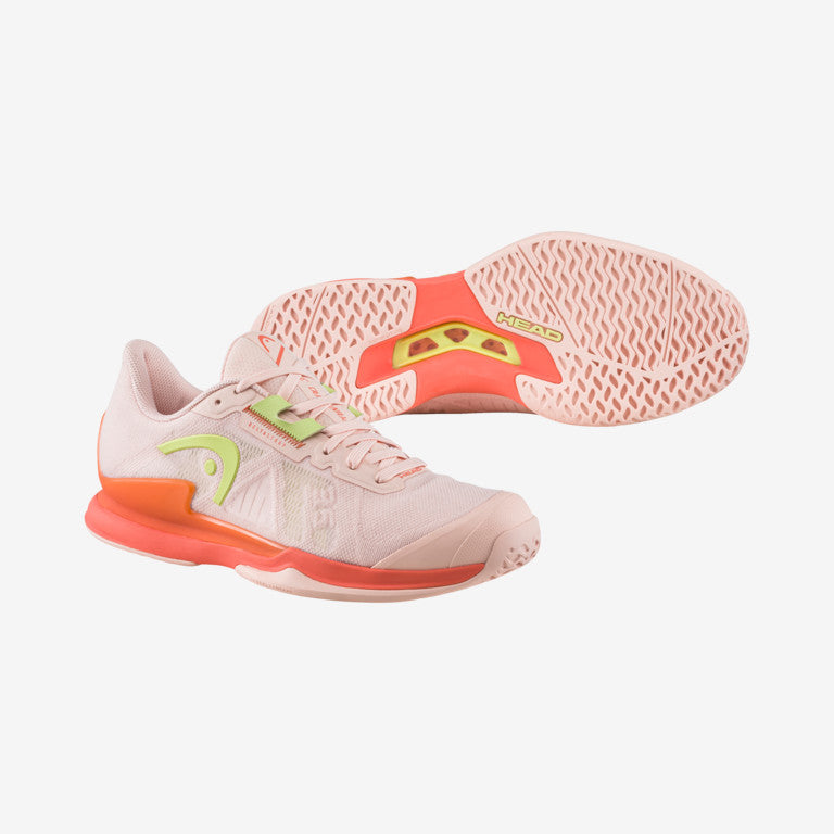 The Head Sprint Pro 3.5 Women's Tennis Shoes in pink available for sale at GSM Sports