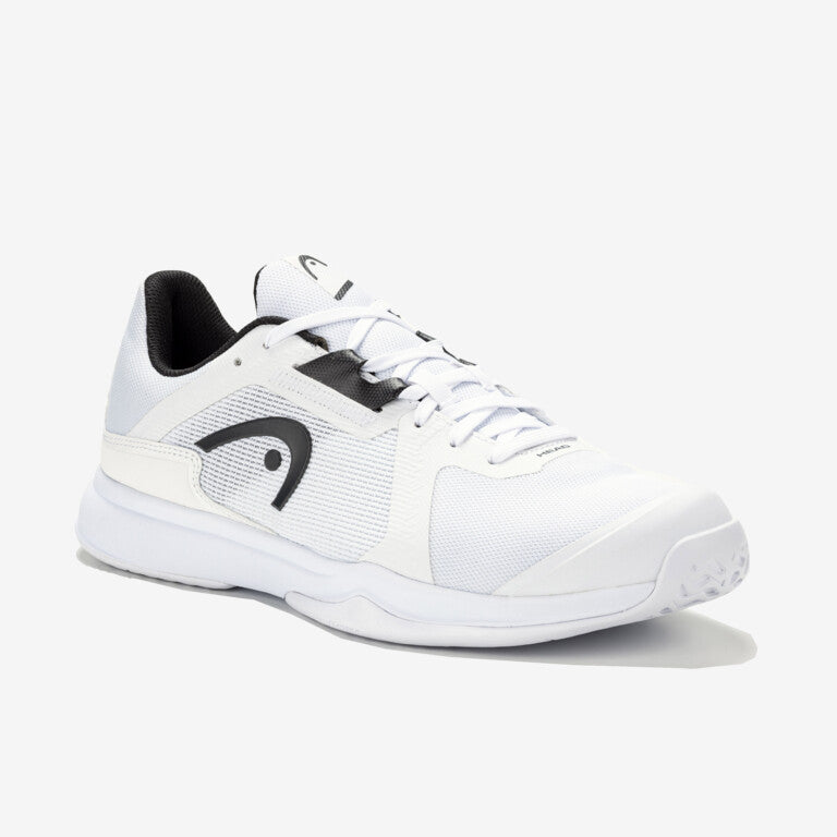 The Head Sprint Team 3.5 Indoor Shoes in white colour which are available for sale at GSM Sports.   