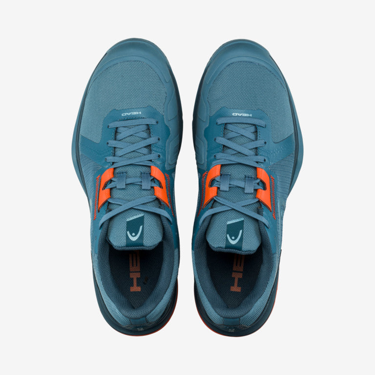 The Head Sprint Team 3.5 Mens Tennis Shoe in blue and orange available for sale at GSM Sports