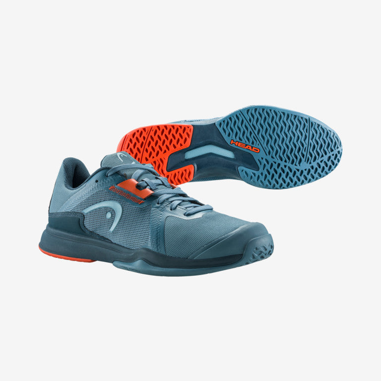 The Head Sprint Team 3.5 Mens Tennis Shoe in blue and orange available for sale at GSM Sports