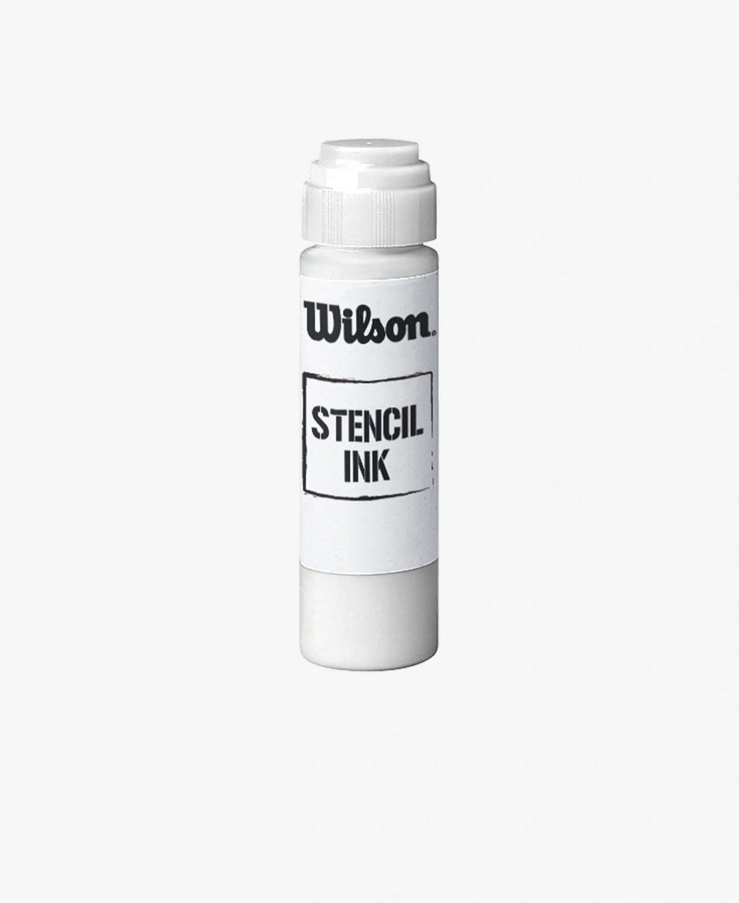 The Wilson Stencil Ink in white available for sale at GSM Sports.