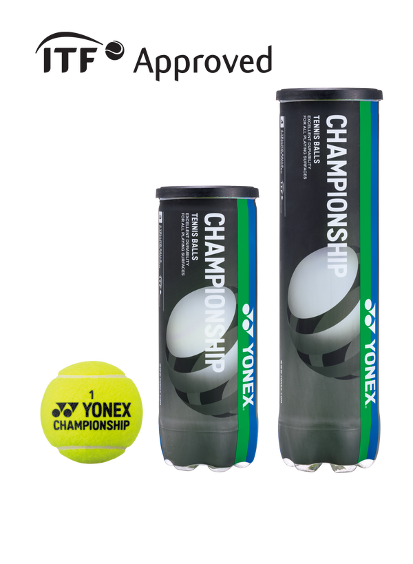 Yonex Championship Tennis Balls 3 balls per pack for sale at GSM Sports