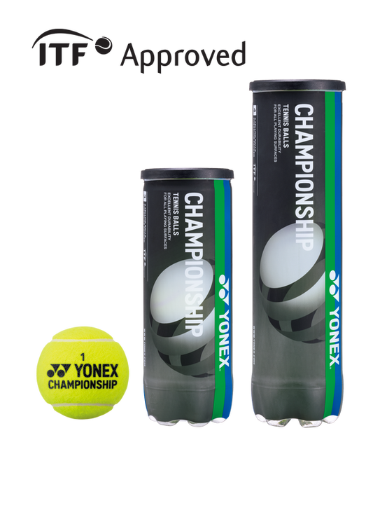 Yonex Championship Tennis Balls 3 balls per pack for sale at GSM Sports