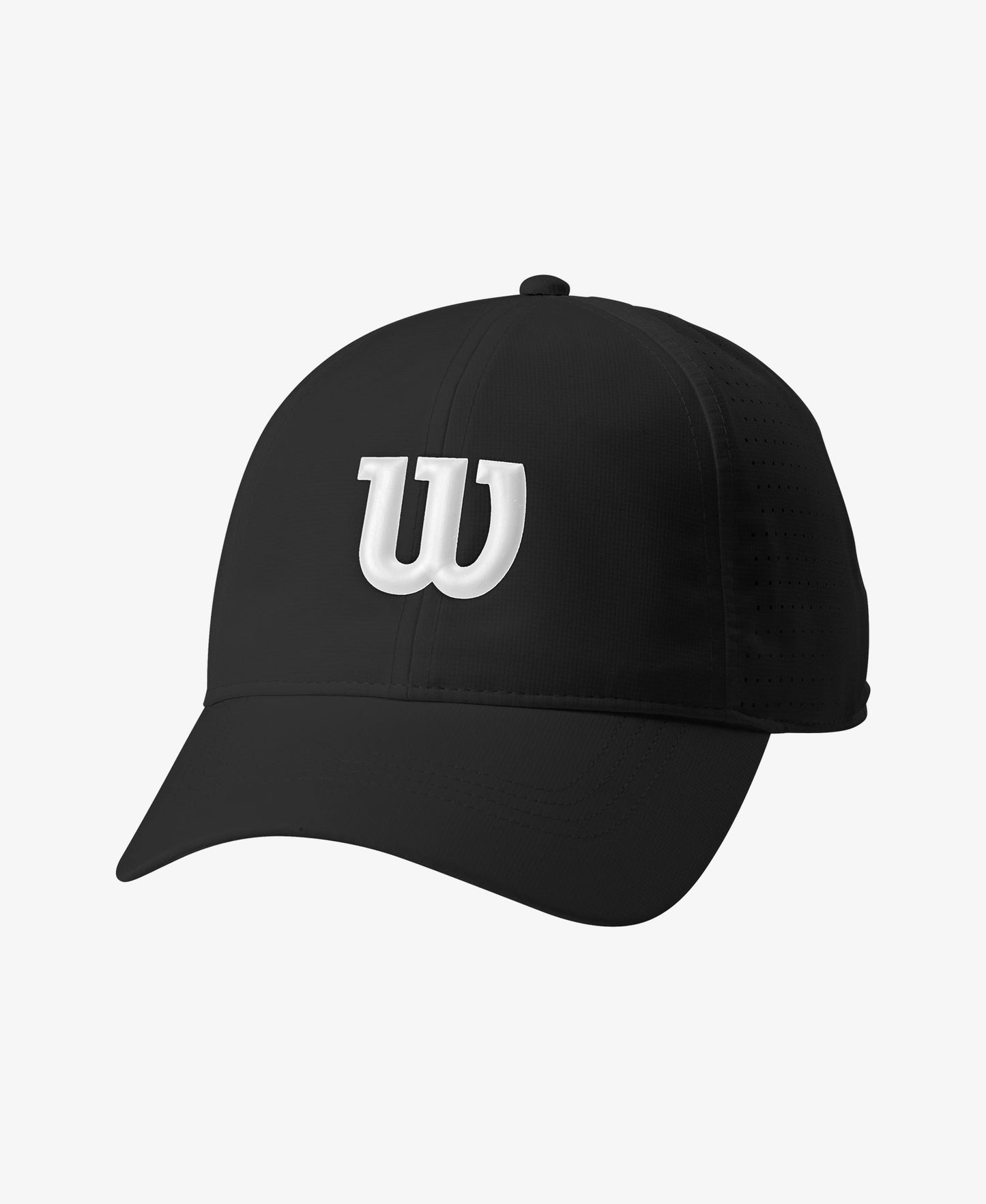 The Wilson Ultralight Tennis Cap II in Black available for sale at GSM Sports.