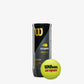 The Wilson US Open Extra Duty 3 Ball Can available for sale at GSM Sports.  