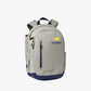 The Wilson US Open Tour Backpack in grey, blue and yellow available for sale at GSM Sports.